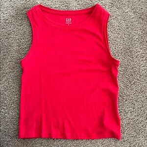 GAP Bright Red Tank Top